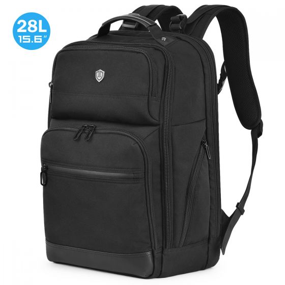 SHIELDON Laptop Rucksack 15-15,6 Zoll, Reiserucksack Herren, Ultra Groß Daypack für MacBook, RFID-Schutz von Bankkarteninformationen, Wärmeableitung Backpack für Travel Bissness, (28L)