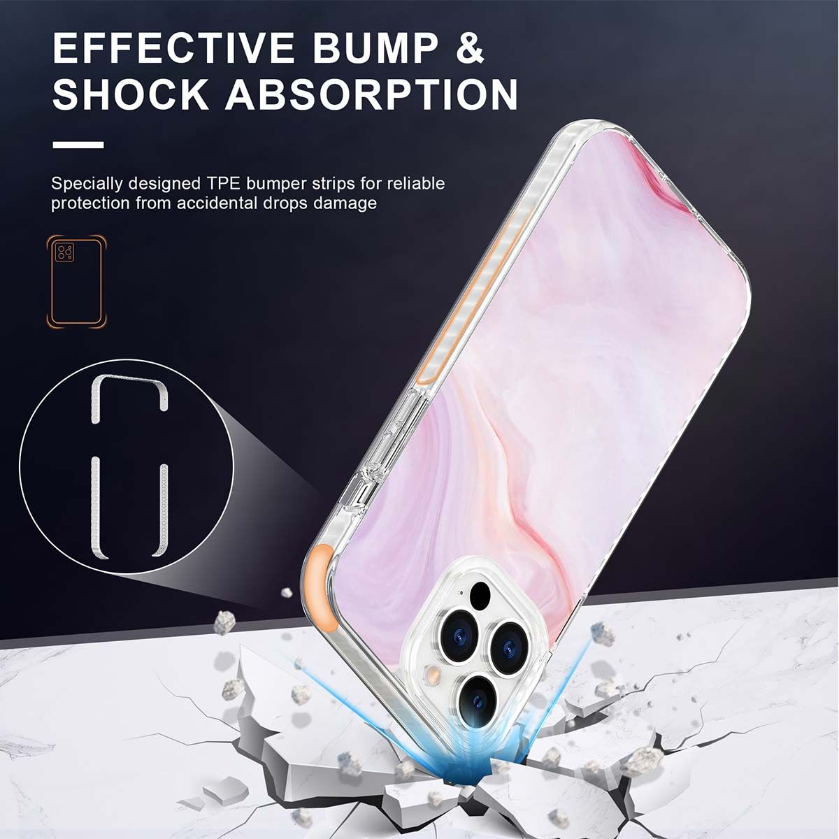 SHIELDON iPhone 13 Clear Case Anti-Yellowing, Transparent Thin Slim  Anti-Scratch Shockproof PC+TPU Case with Tempered Glass Screen Protector  for iPhone 13 Crystal Clear