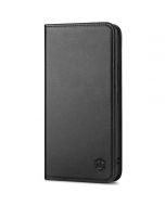 SHIELDON SAMSUNG S22 Plus Wallet Case - SAMSUNG GALAXY S22 Plus Genuine Leather Case Folio Cover - Black