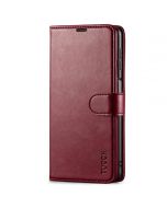 TUCCH SAMSUNG GALAXY A32 Wallet Case, SAMSUNG M32 Leather Case Folio Cover - Wine Red