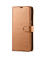 TUCCH SAMSUNG GALAXY A53 Wallet Case, SAMSUNG A53 Leather Case Folio Cover - Light Brown