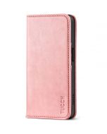 TUCCH iPhone 15 Pro Max Leather Wallet Case, iPhone 15 Pro Max Folio Phone Case - Rose Gold
