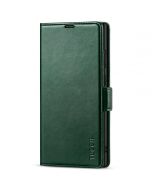 TUCCH SAMSUNG S23 Ultra Wallet Case, SAMSUNG Galaxy S23 Ultra PU Leather Cover Book Flip Folio Case - Midnight Green
