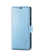 TUCCH SAMSUNG S23 Ultra Wallet Case, SAMSUNG Galaxy S23 Ultra PU Leather Cover Book Flip Folio Case - Shiny Light Blue