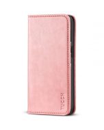 TUCCH iPhone 14 Pro Wallet Case, iPhone 14 Pro PU Leather Case with Folio Flip Book Cover, Kickstand, Card Slots, Magnetic Closure - Rose Gold