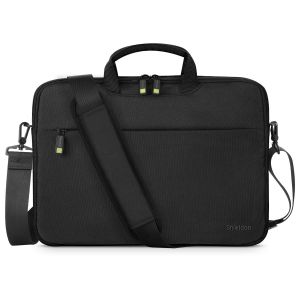 SHIELDON 13-13.5 Inch Laptop Sleeve, Laptop Pouch Briefcase Bag with Detachable Shoulder Strap, Wear Resistant Carrying Computer Bag Cover Compatible with MacBook Air/Macbook Pro/HP/Dell Laptop