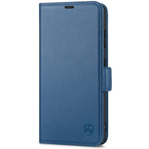 SHIELDON SAMSUNG S21 Ultra Wallet Case - SAMSUNG Galaxy S21 Ultra 6.8-inch Folio Leather Case with Double Magnetic Tab Closure - Royal Blue