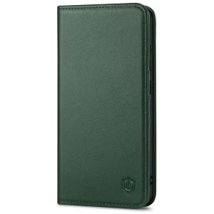 SHIELDON SAMSUNG Galaxy S23 Plus Wallet Case, SAMSUNG S23 Plus Leather Cover Flip Folio  Book Case - Midnight Green