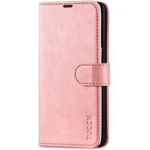 TUCCH SAMSUNG GALAXY A53 Wallet Case, SAMSUNG A53 Leather Case Folio Cover - Rose Gold