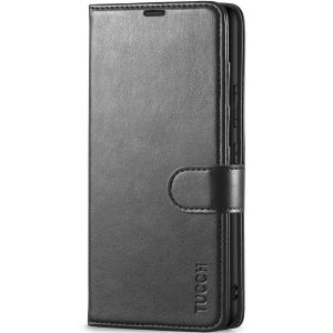 TUCCH SAMSUNG GALAXY A54 Wallet Case, SAMSUNG A54 Leather Case Folio Cover - Black