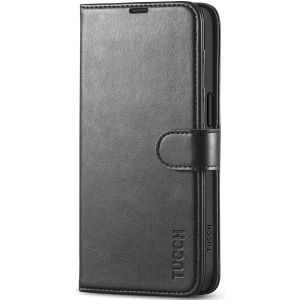 TUCCH iPhone 15 Pro Wallet Case, iPhone 15 Pro Leather Case, Shockproof Protective Folio Flip Cover with RFID Blocking Stand Card Slots Magnetic Clasp Closure
