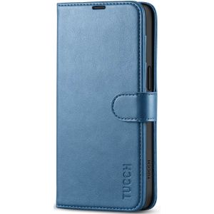 TUCCH iPhone 15 Pro Wallet Case, iPhone 15 Pro Leather Case - Light Blue