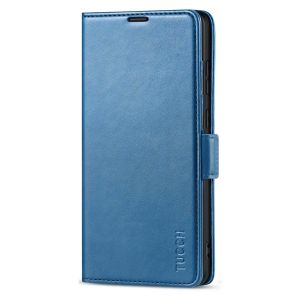TUCCH SAMSUNG Galaxy S21 Ultra Wallet Case, SAMSUNG S21 Ultra Flip Case 6.8-inch - Lake Blue