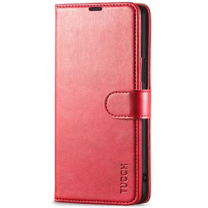 TUCCH SAMSUNG GALAXY S22 Plus Wallet Case, SAMSUNG S22 Plus PU Leather Case Book Flip Folio Cover - Red