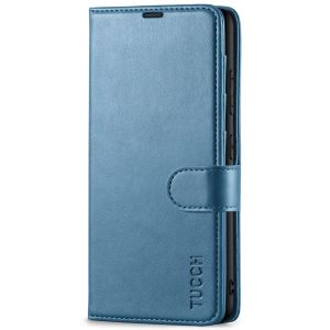 TUCCH SAMSUNG GALAXY S23 Wallet Case, SAMSUNG S23 PU Leather Case Flip Cover - Light Blue