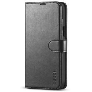 TUCCH iPhone 14 Plus Wallet Case, iPhone 14 Plus PU Leather Case, Folio Flip Cover with RFID Blocking, Stand, Credit Card Slots, Magnetic Clasp Closure for iPhone 14 Plus 5G 6.7-inch