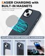 TUCCH iPhone 15 Leather Detachable Wallet Cover, iPhone 15 MagSafe & Wireless Charghing Compatible Case - Blue