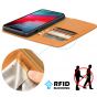 SHIELDON iPhone 11 Pro Wallet Case - iPhone 11 Pro Folio Case with Auto Sleep/Wake Function - Brown