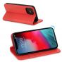 SHIELDON iPhone 11 Wallet Case for Women - iPhone 11 Leather Cover with Magnetic Closure - Red