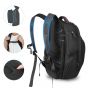 SHIELDON 15.6-inch Laptop Backpack, Durable Business Computer Bag 30L Travel Backpack with RFID Blocking Pocket, Reflective Strips, Carry-on College Schoolbag Laptop Bag for Men Women