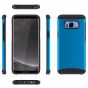 Galaxy S8 Plus Hülle, SHIELDON Doppelschichte dünne Schutzhülle, verbindet weiche TPU mit harter PC Schale, S8+ Handyhülle, TPU+PC Galaxy S8+ Tasche Case Cover für Samsung Galaxy S8 Plus, [Sunrise Series] Blau