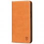 SHIELDON iPhone 12 Mini Wallet Case - Mini iPhone 12 5.4-inch Folio Case - Brown