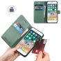 TUCCH iPhone 7 Wallet Case, iPhone 8 Case, Premium PU Leather Case - Myrtle Green