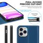 SHIELDON iPhone 12 Pro Max Wallet Case - iPhone 12 Pro Max 6.7-inch Folio Leather Case Cover - Royal Blue