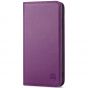 SHIELDON SAMSUNG Galaxy S23FE Wallet Case, SAMSUNG S23FE Leather Cover Flip Folio Book Case - Purple