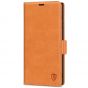 SHIELDON SAMSUNG Galaxy S23 Ultra Wallet Case, SAMSUNG S23 Ultra Leather Cover Flip Folio Book Case - Brown