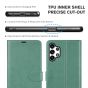 TUCCH SAMSUNG GALAXY A32 Wallet Case, SAMSUNG M32 Leather Case Folio Cover - Myrtle Green