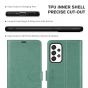 TUCCH SAMSUNG GALAXY A33 Wallet Case, SAMSUNG A33 Leather Case Folio Cover - Myrtle Green