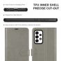 TUCCH SAMSUNG GALAXY A52 Wallet Case, SAMSUNG A52 Flip Case 6.5-inch - Grey