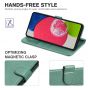 TUCCH SAMSUNG GALAXY A53 Wallet Case, SAMSUNG A53 Leather Case Folio Cover - Myrtle Green