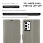 TUCCH SAMSUNG GALAXY A53 Wallet Case, SAMSUNG A53 Leather Case Folio Cover - Grey