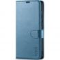 TUCCH SAMSUNG GALAXY A54 Wallet Case, SAMSUNG A54 Leather Case Folio Cover - Light Blue