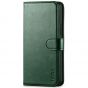 TUCCH iPhone 11 Pro Wallet Case with Strap, iPhone 11 Pro Stand Case with Card Holder - Midnight Green