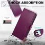 TUCCH iPhone 11 Wallet Case with Magnetic, iPhone 11 Leather Case - Plum Purple