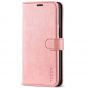 TUCCH iPhone 12 Mini 5.4-inch Flip Leather Wallet Case - Rose Gold