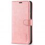 TUCCH iPhone 12 /5G Wallet Case, iPhone 12 Pro /5G 6.1-inch Flip Case - Rose Gold