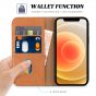 TUCCH iPhone 13 Pro Wallet Case, iPhone 13 Pro PU Leather Case with Folio Flip Book Style, Kickstand, Card Slots, Magnetic Closure - Light Brown
