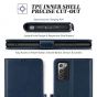 TUCCH SAMSUNG Galaxy Note20 Wallet Case, SAMSUNG Note20 5G Flip Cover Dual Clasp Tab-Dark Blue