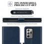TUCCH SAMSUNG Galaxy Note20 Ultra Wallet Case, SAMSUNG Note20 Ultra 5G Flip Cover Dual Clasp Tab-Dark Blue