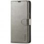 TUCCH SAMSUNG GALAXY S21 Wallet Case, SAMSUNG S21 Flip Case 6.2-inch - Grey