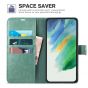 TUCCH SAMSUNG GALAXY S22 Plus Wallet Case, SAMSUNG S22 Plus PU Leather Case Book Flip Folio Cover - Myrtle Green