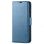 TUCCH SAMSUNG GALAXY Z FOLD 3 Wallet Case, SAMSUNG Z FOLD 3 Flip Case with S Pen Holder - Lake Blue