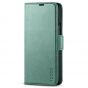 TUCCH SAMSUNG GALAXY Z FOLD 3 Wallet Case, SAMSUNG Z FOLD 3 Flip Case with S Pen Holder - Myrtle Green
