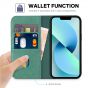 TUCCH iPhone 14 Plus Wallet Case, iPhone 14 6.7-Inch Plus Flip Folio Book Cover, Magnetic Closure Phone Case - Myrtle Green