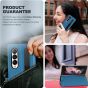 TUCCH SAMSUNG GALAXY Z FOLD4 5G Wallet Case with S Pen Holder Dual Magnetic Tab Closure Book Folio Flip Style - Light Blue